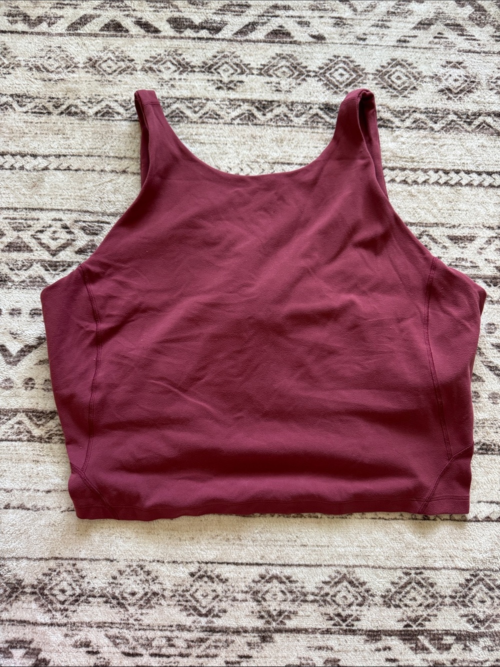 lululemon athletica Wine High-Neck razorback